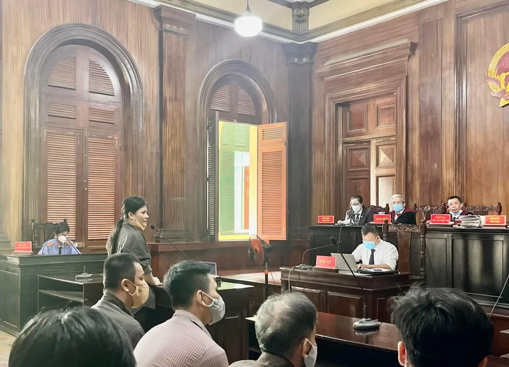 Bị cáo Phương tại tòa. Ảnh: HOÀNG YẾN Bị cáo Phương tại tòa. Ảnh: HOÀNG YẾN