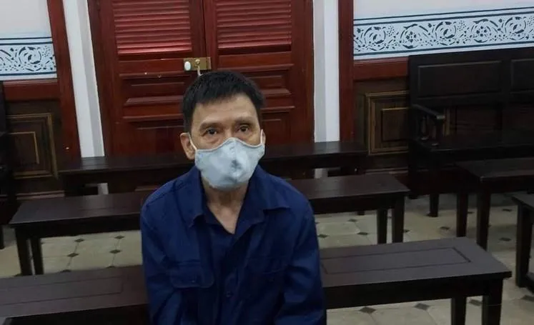 Bị cáo Vũ Đức Sơn tại tòa ngày 2-8. Ảnh: H.YẾN