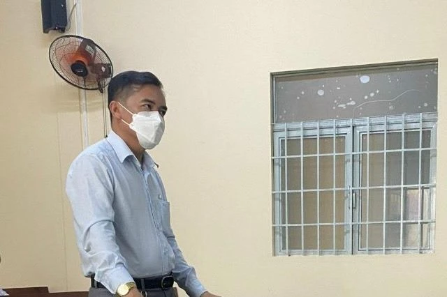 Bị cáo Phương tại phiên sơ thẩm. Ảnh: CTV Bị cáo Phương tại phiên sơ thẩm. Ảnh: CTV