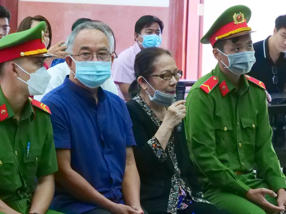 Bà Diệp và ông Tài cùng có kháng cáo xem xét lại vụ án. Ảnh: H.YẾN Bà Diệp và ông Tài cùng có kháng cáo xem xét lại vụ án. Ảnh: H.YẾN