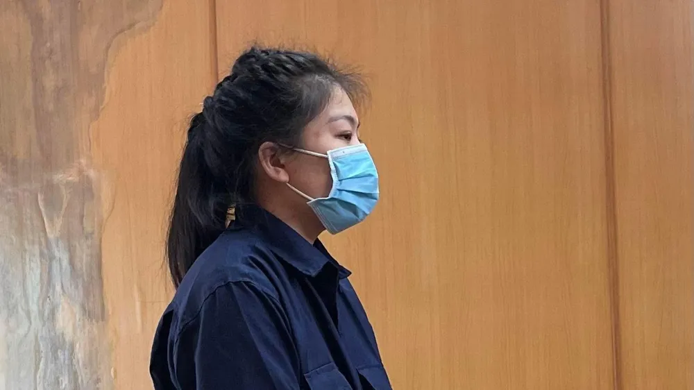 Bị cáo Đặng Thị Thảo Trang tại phiên xử. Ảnh: H.YẾN Bị cáo Đặng Thị Thảo Trang tại phiên xử. Ảnh: H.YẾN