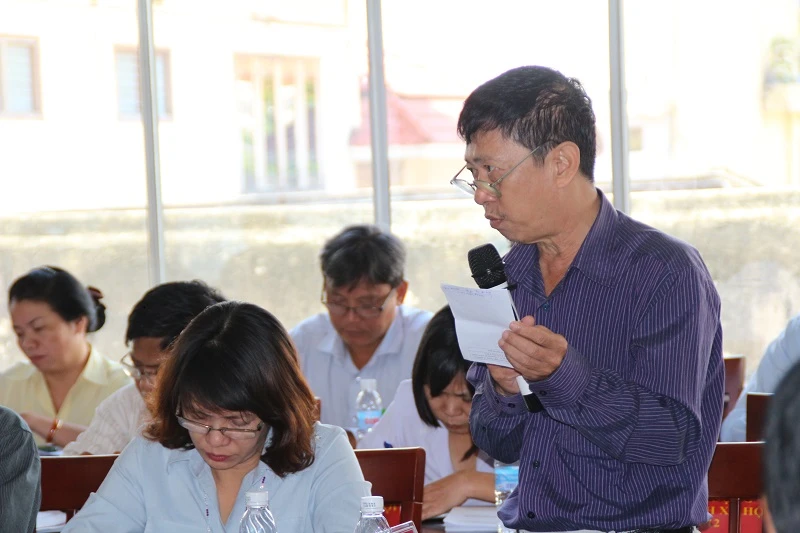 Lê Chu Giang lưu ý phòng LĐ-TB&XH làm thủ tục bỏ rơi theo đúng quy định.