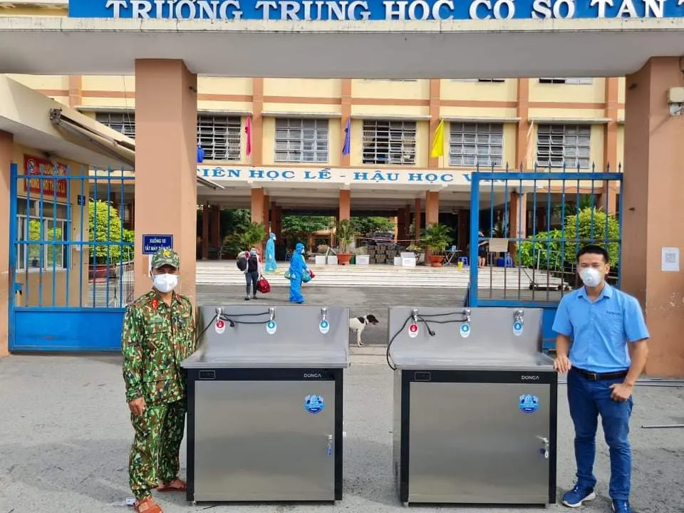 TP.HCM: Khánh thành bệnh viện dã chiến 1.000 giường ở huyện Bình Chánh ảnh 4 TP.HCM: Khánh thành bệnh viện dã chiến 1.000 giường ở huyện Bình Chánh ảnh 4