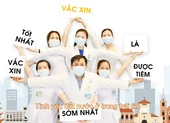 Y bác sĩ hát 'Việt Nam I love' gửi niềm tin chiến thắng COVID-19