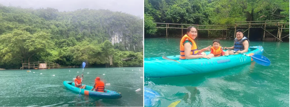 Quang cảnh khu du lịch Sông Chày - Hang Tối. .Ảnh: NHƯ QUỲNH Quang cảnh khu du lịch Sông Chày - Hang Tối. .Ảnh: NHƯ QUỲNH