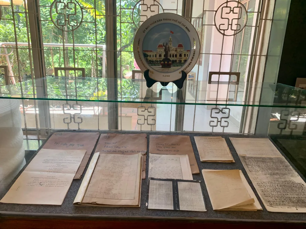 Nhà lưu niệm cụ Phan Châu Trinh lưu giữ những hiện vật quý giá về cuộc đời hoạt động của cụ. Ảnh: GIA NGHI