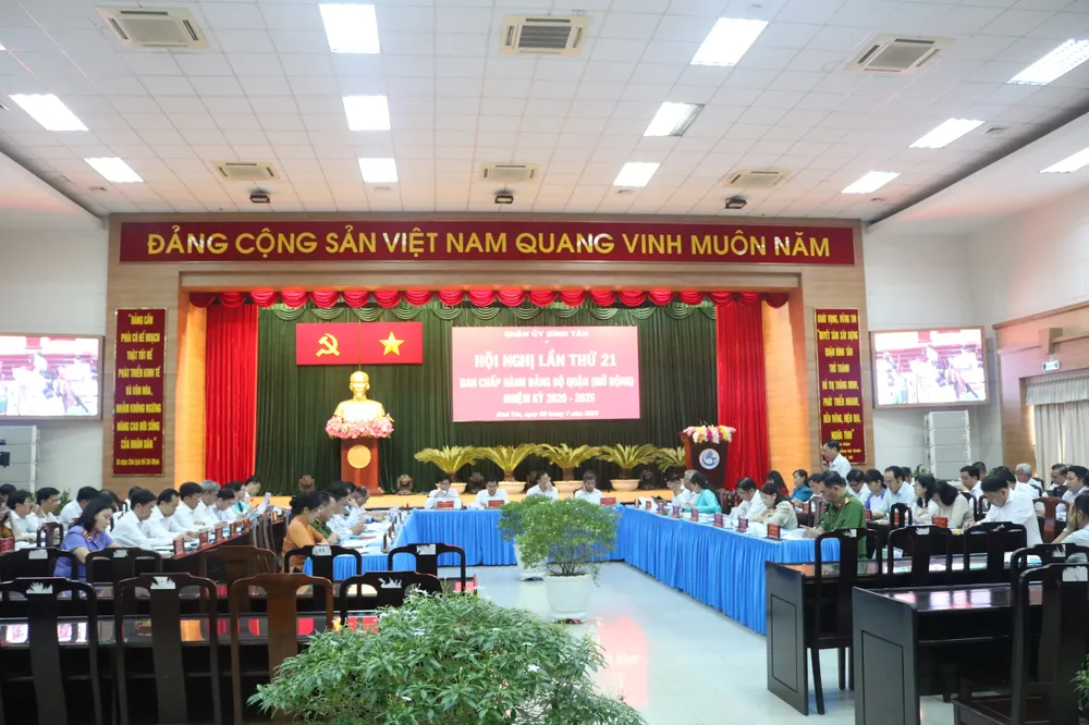 Quang cảnh Hội nghị chiều 7-8. Ảnh: HT quan-binh-tan-2.jpg