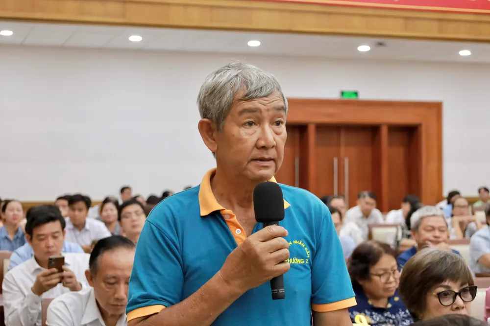 Nhiều Bí thư chi bộ và Trưởng khu phố lo lắng về lực lượng kế thừa khu phố. Ảnh: HT quận Phú Nhuận (1).jpg