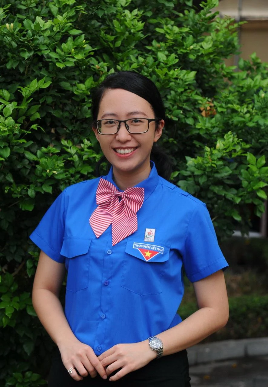 Bà Châu Minh Hiền, Bí thư Đoàn Sở Nội vụ TP.HCM. Ảnh: Nhân vật cung cấp