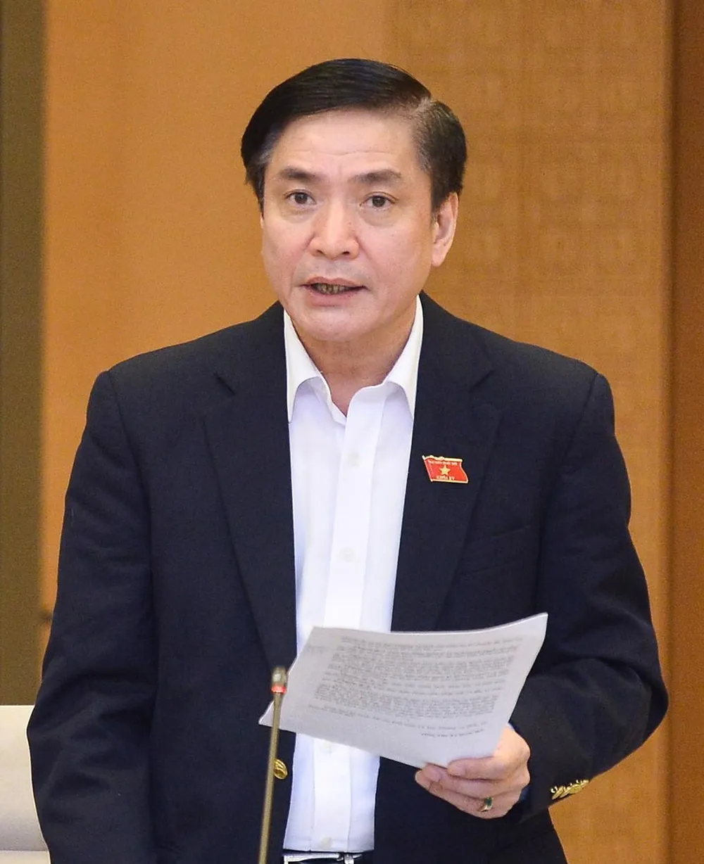 Tổng thư ký Quốc hội Bùi Văn Cường: “Chính phủ dự kiến trình Quốc hội xem xét, quyết định chủ trương đầu tư đường vành đai 3 TP.HCM”. Ảnh: quochoi.vn