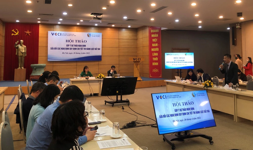 Toàn cảnh hội thảo. Ảnh: PHÚ TRỌNG