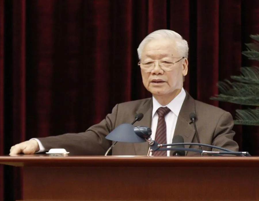 Tổng bí thư Nguyễn Phú Trọng phát biểu, chỉ đạo tại hội nghị. Ảnh: quochoi.vn Tổng bí thư Nguyễn Phú Trọng phát biểu, chỉ đạo tại hội nghị. Ảnh: quochoi.vn