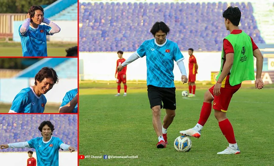 HLV Gong Oh-kyun của U-23 Việt Nam.