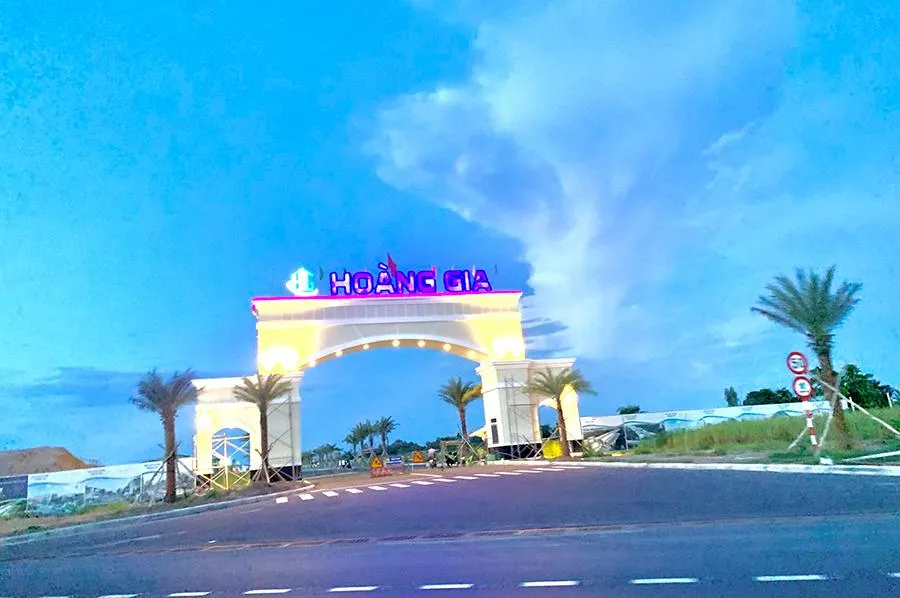 Khu đô thị Hoàng Gia đang trong quá trình huy động vốn. Ảnh: HẢI DƯƠNG