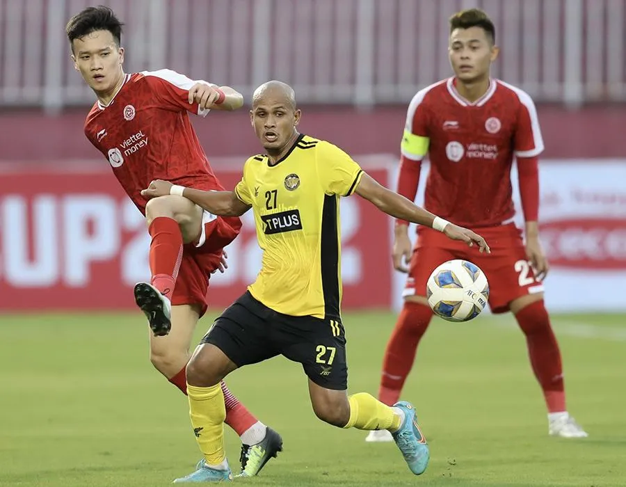 Viettel quá mạnh trong trận khai mạc thắng dễ dàng Young Elephants đến 5-1. Ảnh: ANH PHƯƠNG Viettel quá mạnh trong trận khai mạc thắng dễ dàng Young Elephants đến 5-1. Ảnh: ANH PHƯƠNG