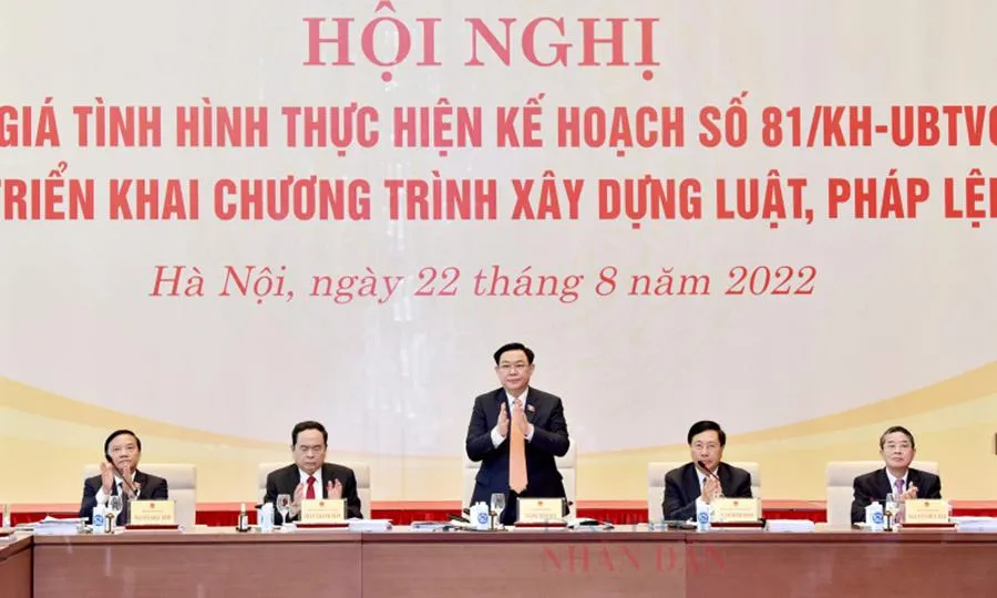 Đoàn chủ tịch hội nghị. Ảnh: Quochoi.vn Đoàn chủ tịch hội nghị. Ảnh: Quochoi.vn