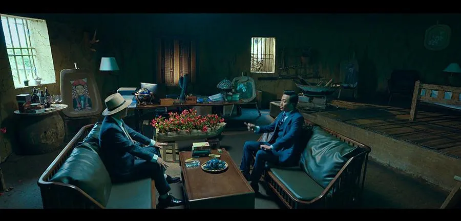 Bối cảnh làm phim Đấu trí được chọn lựa và đầu tư kỹ càng. Ảnh: NSX