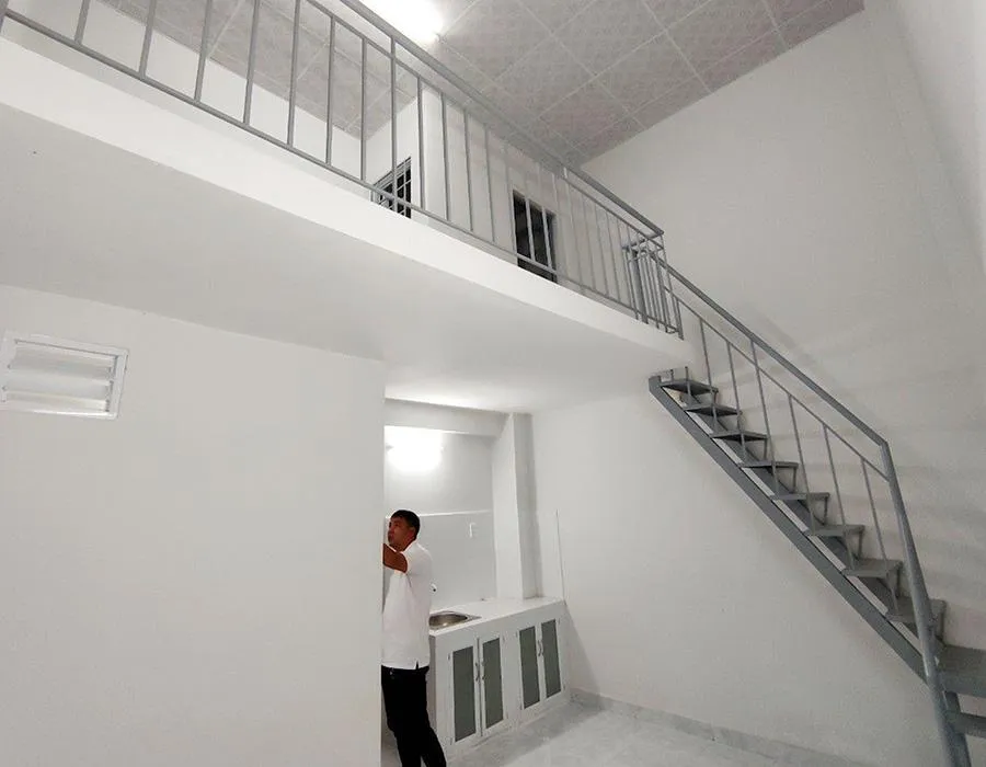 Một căn nhà trọ cho thuê mới được xây dựng tại TP.HCM. Ảnh: M.LONG