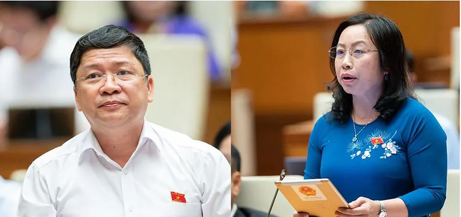 Đại biểu Tạ Văn Hạ (Quảng Nam) và đại biểu Thái Thu Xương (Hậu Giang) nêu nhiều vấn đề nóng tại nghị trường Quốc hội. Ảnh: V.LONG Đại biểu Tạ Văn Hạ (Quảng Nam) và đại biểu Thái Thu Xương (Hậu Giang) nêu nhiều vấn đề nóng tại nghị trường Quốc hội. Ảnh: V.LONG