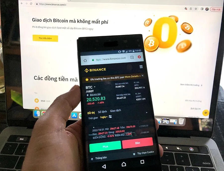 Thời gian gần đây, thú “chơi” tiền ảo được nhiều người dân tham gia và không ít người đã mất trắng. Ảnh: Q.HUY