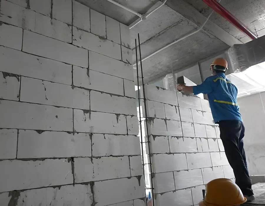 Công trình ứng dụng vật liệu xây không nung sẽ góp phần bảo vệ môi trường. Ảnh: CTV