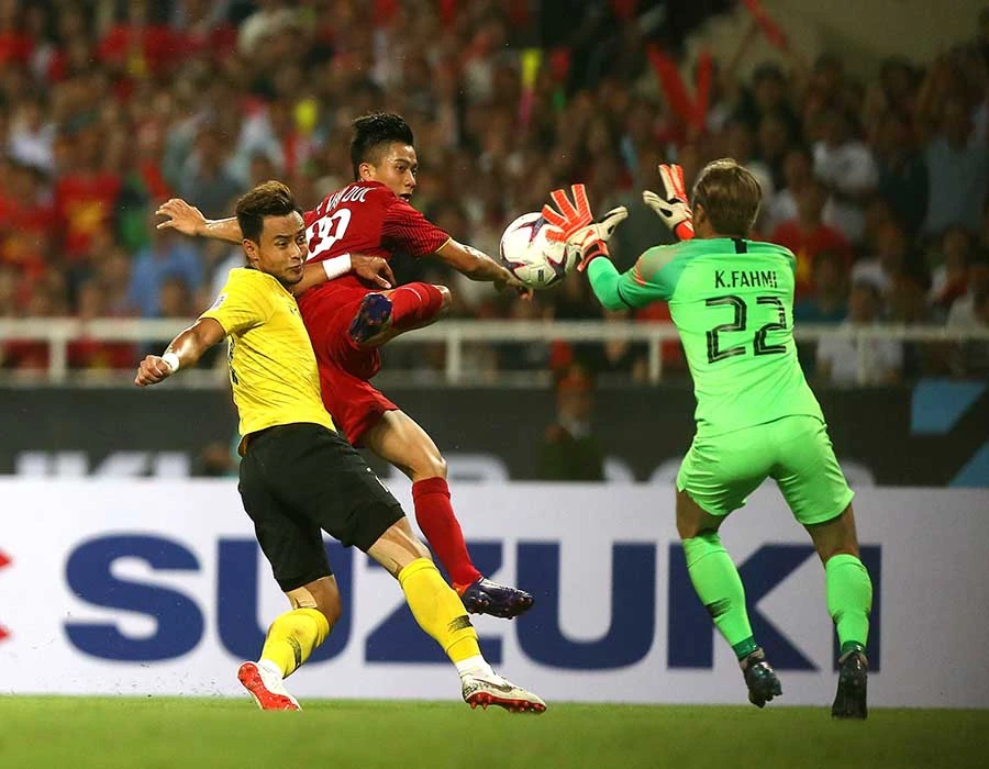 Malaysia và nỗi ám ảnh trên sân Mỹ Đình khi từ năm 2018 đến nay đã thua Việt Nam ba trận tại đây, với hai trận ở AFF Cup 2018 và một trận ở vòng loại World Cup. Ảnh: ND