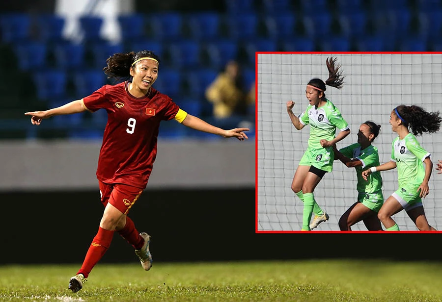 Điểm cộng của Huỳnh Như là cầu thủ nữ đầu tiên xuất ngoại và thi đấu rất thành công ở giải vô địch Bồ Đào Nha. Ảnh: ND