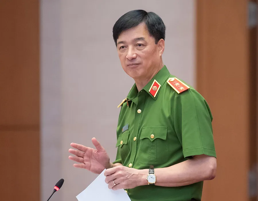 Trung tướng Nguyễn Duy Ngọc, Thứ trưởng Bộ Công an tại phiên giải trình. Ảnh: PHẠM THẮNG Trung tướng Nguyễn Duy Ngọc, Thứ trưởng Bộ Công an tại phiên giải trình. Ảnh: PHẠM THẮNG