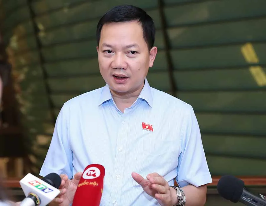 Đại biểu Quốc hội Trịnh Xuân An . Ảnh: QH