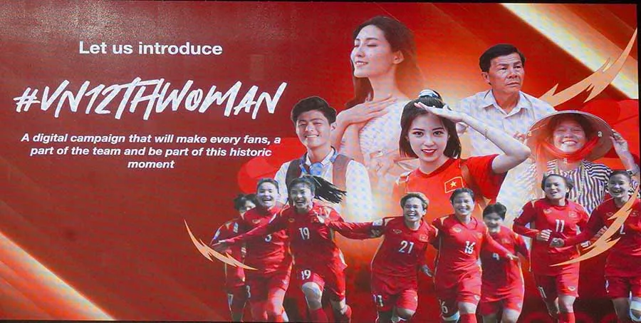 Giới thiệu dự án phimVietnam - Where are you? về các cô gái vàng. Ảnh: CTV Giới thiệu dự án phimVietnam - Where are you? về các cô gái vàng. Ảnh: CTV