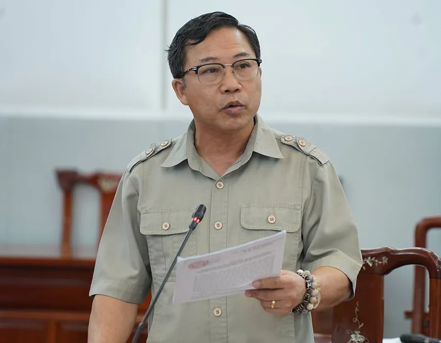 Ông Lưu Bình Nhưỡng, Phó ban Dân nguyện của Quốc hội phát biểu tại hội nghị. Ảnh: ĐẠI THANH Ông Lưu Bình Nhưỡng, Phó ban Dân nguyện của Quốc hội phát biểu tại hội nghị. Ảnh: ĐẠI THANH