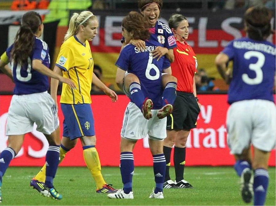 Nhật Bản và Thụy Điển từng gặp nhau ở tứ kết Olympic 2021. Ảnh: GETTY IMAGES