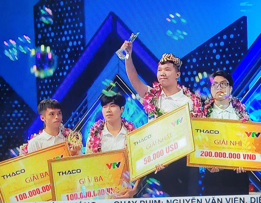 Nhà vô địch giành giải thưởng 50.000 USD, cao nhất trong 23 năm qua. Ảnh: ĐT 20231008_185520.jpg