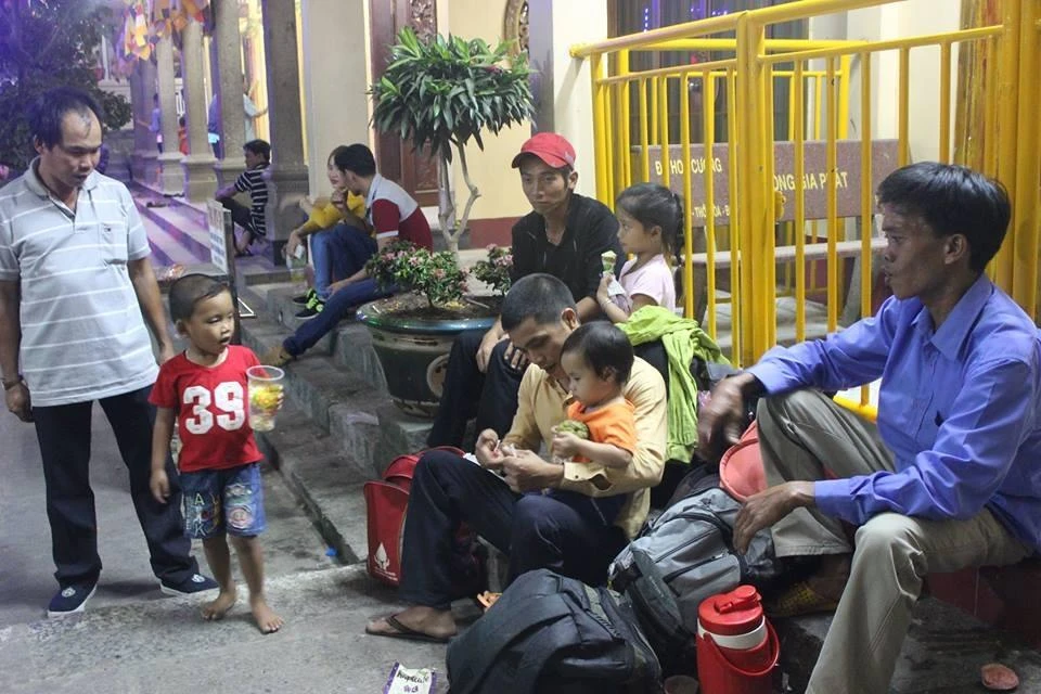 Mệt mỏi sau một hành trình dài