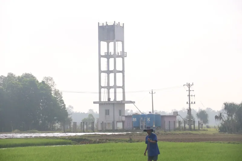 Công trình 8 tỉ đắp chiếu, 800 hộ dân thiếu nước sạch ảnh 1 Công trình 8 tỉ đắp chiếu, 800 hộ dân thiếu nước sạch ảnh 1