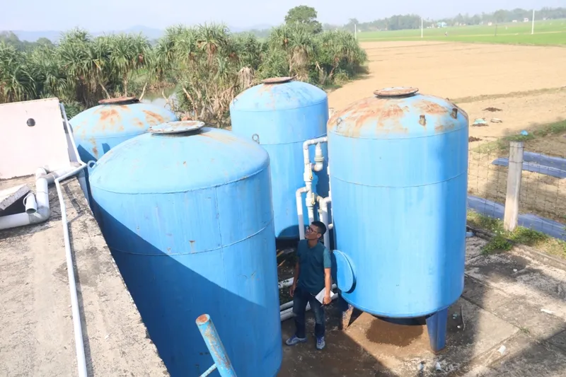 Công trình 8 tỉ đắp chiếu, 800 hộ dân thiếu nước sạch ảnh 6 Công trình 8 tỉ đắp chiếu, 800 hộ dân thiếu nước sạch ảnh 6