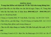 4 ca dương tính COVID-19, Hà Nội thông báo khẩn