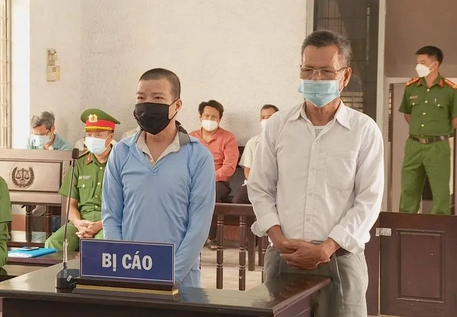 Các bị cáo tại tòa. Ảnh AĐ Các bị cáo tại tòa. Ảnh AĐ