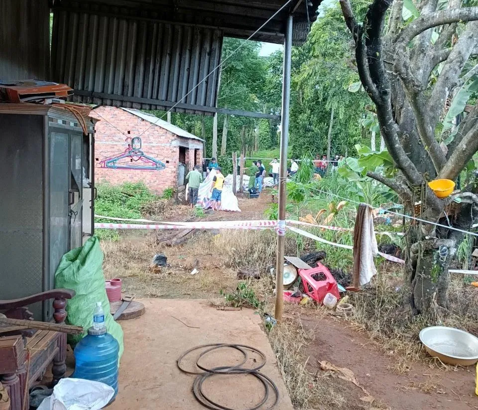 Khu vực xảy ra sự việc. Ảnh QT