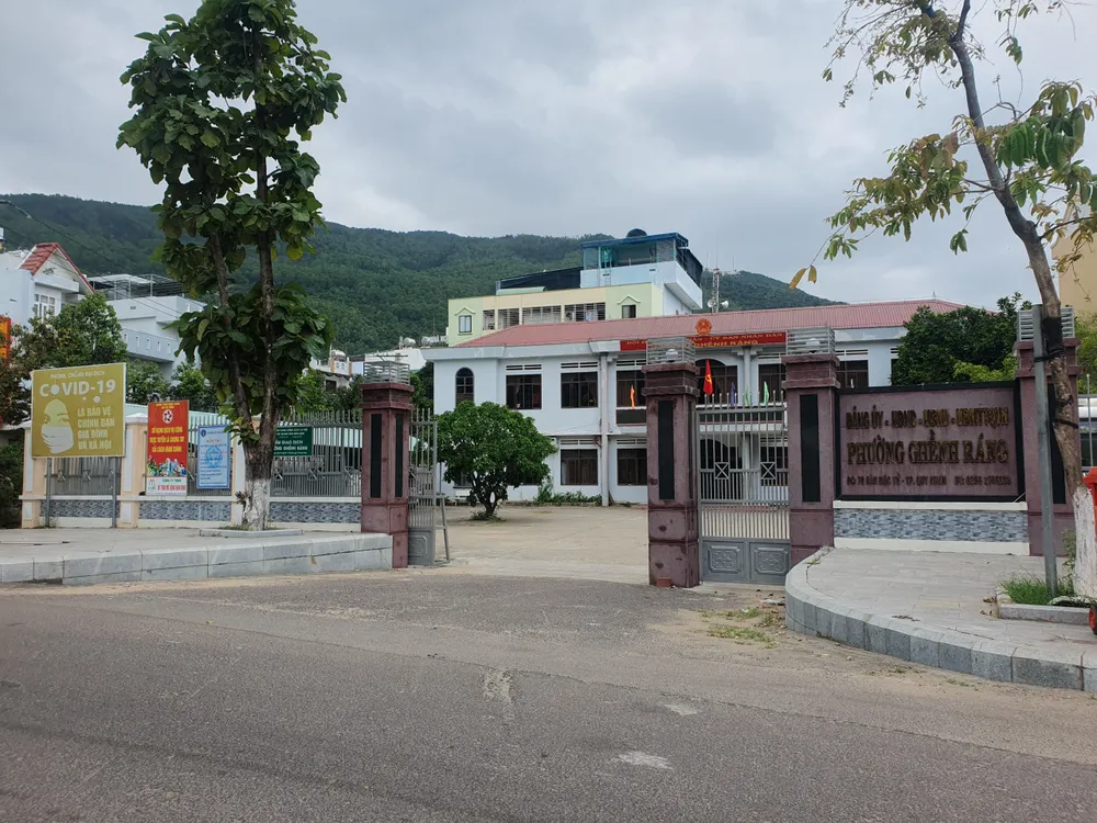 Trụ sở UBND phường Ghềnh Ráng, nơi bà H từng công tác. Ảnh QN
