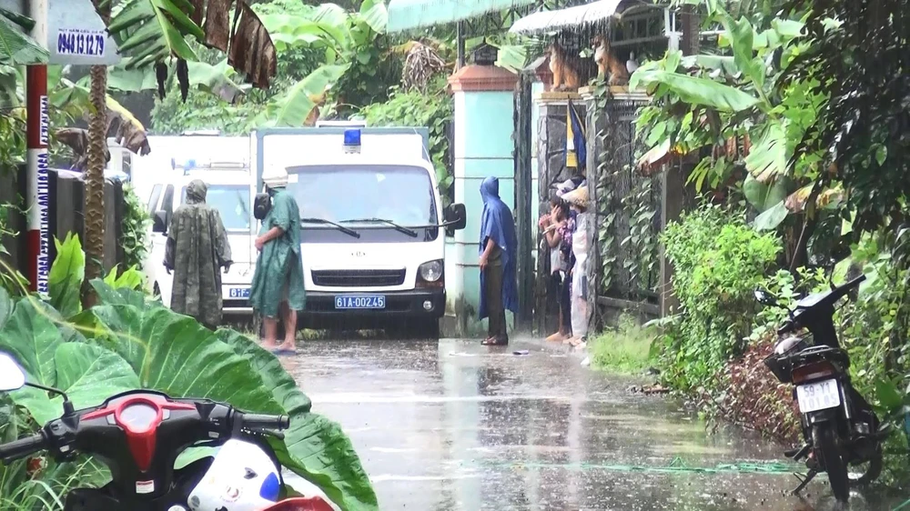 Thực nghiệm vụ xác người trong bê tông ở Bình Dương ảnh 1