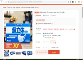 Khẩu trang y tế loạn giá, có loại vọt lên 300.000 đồng/hộp