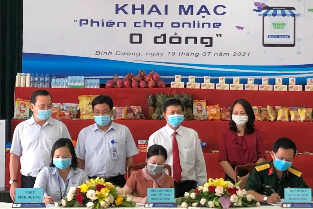 Phiên chợ Online 0 đồng trong khu cách ly tại Bình Dương ảnh 1 Phiên chợ Online 0 đồng trong khu cách ly tại Bình Dương ảnh 1