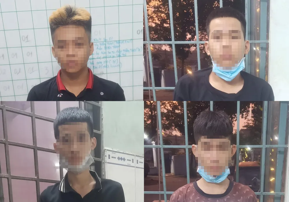 Nhóm thanh niên đâm chết người vì mẫu thuẫn nhỏ. Ảnh: CACC Nhóm thanh niên đâm chết người vì mẫu thuẫn nhỏ. Ảnh: CACC