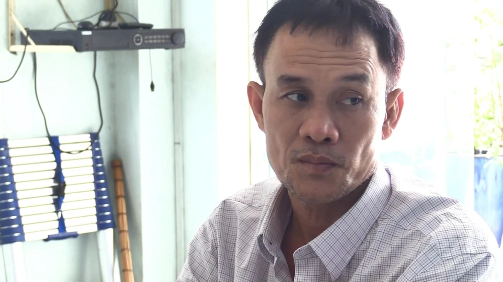 Chủ quán nhậu đâm chết người ra đầu thú. Ảnh: CACC Chủ quán nhậu đâm chết người ra đầu thú. Ảnh: CACC