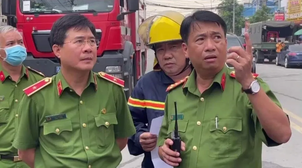 Công an tỉnh Bình Dương vẫn đang phối hợp với các đơn vị liên quan để điều tra làm rõ vụ án phức tạp này. Ảnh: LA