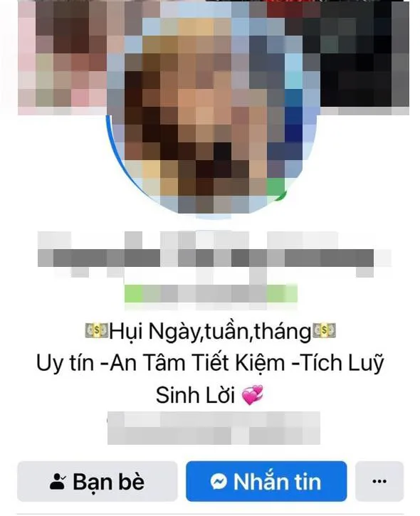 Nghe những lời quảng cáo của chủ hụi, nhiều người đổ tiền rồi mất trắng. Ảnh: Người dân cung cấp