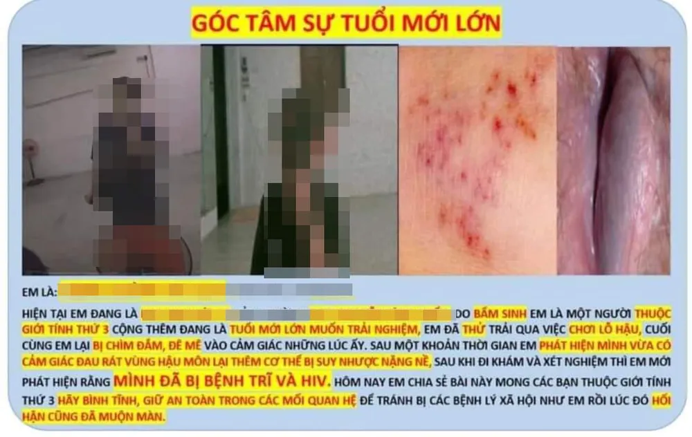 Nhiều người không vay nợ cũng bị nhóm người lạ bôi xấu trên mạng. Ảnh: Người dân cung cấp