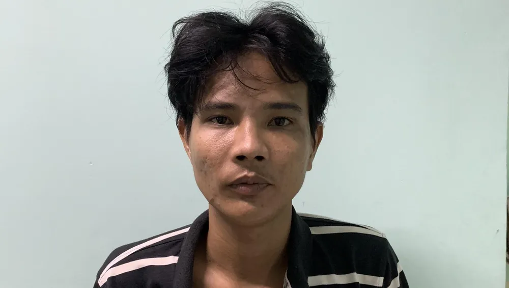 Phúc bị bắt khi đang bỏ trốn tại Kiên Giang. Ảnh: LA Phúc bị bắt khi đang bỏ trốn tại Kiên Giang. Ảnh: LA