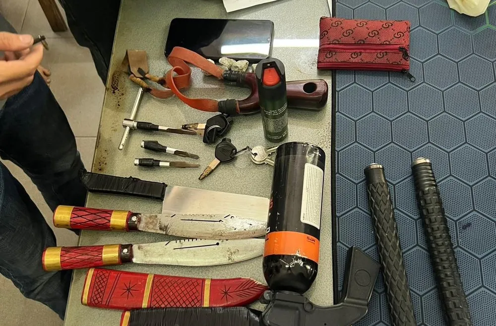 Tang vật cơ quan công an thu giữ. Ảnh: CACC Tang vật cơ quan công an thu giữ